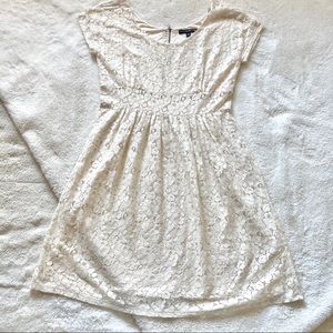Banana Republic A Line Lace Shimmer Dress NWT